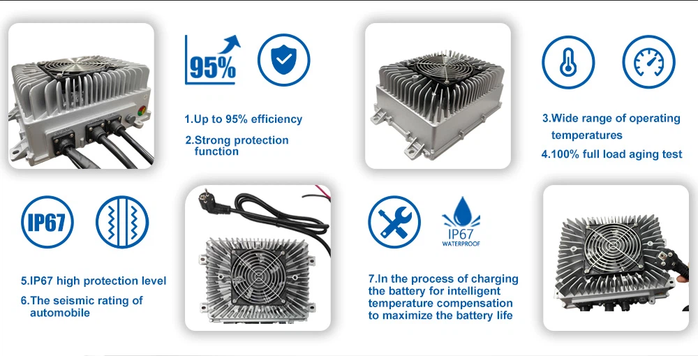 96v lithium ion charger