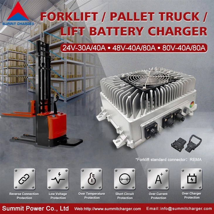 48V 80V Forklift Battery Charger